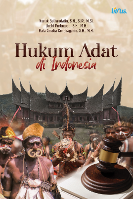 Sampul buku HUKUM ADAT DI INDONE...