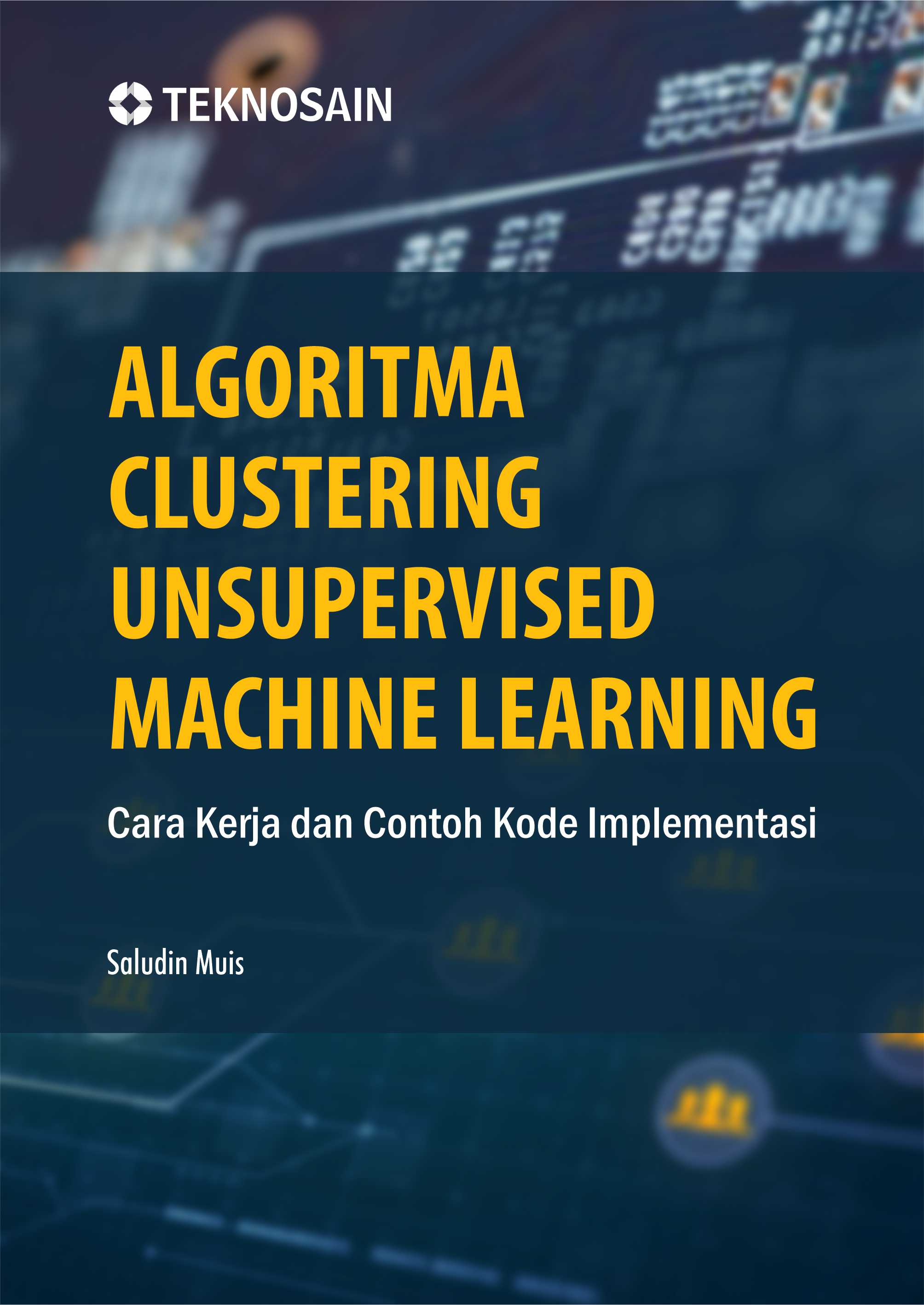 Sampul buku Algoritma Clustering...