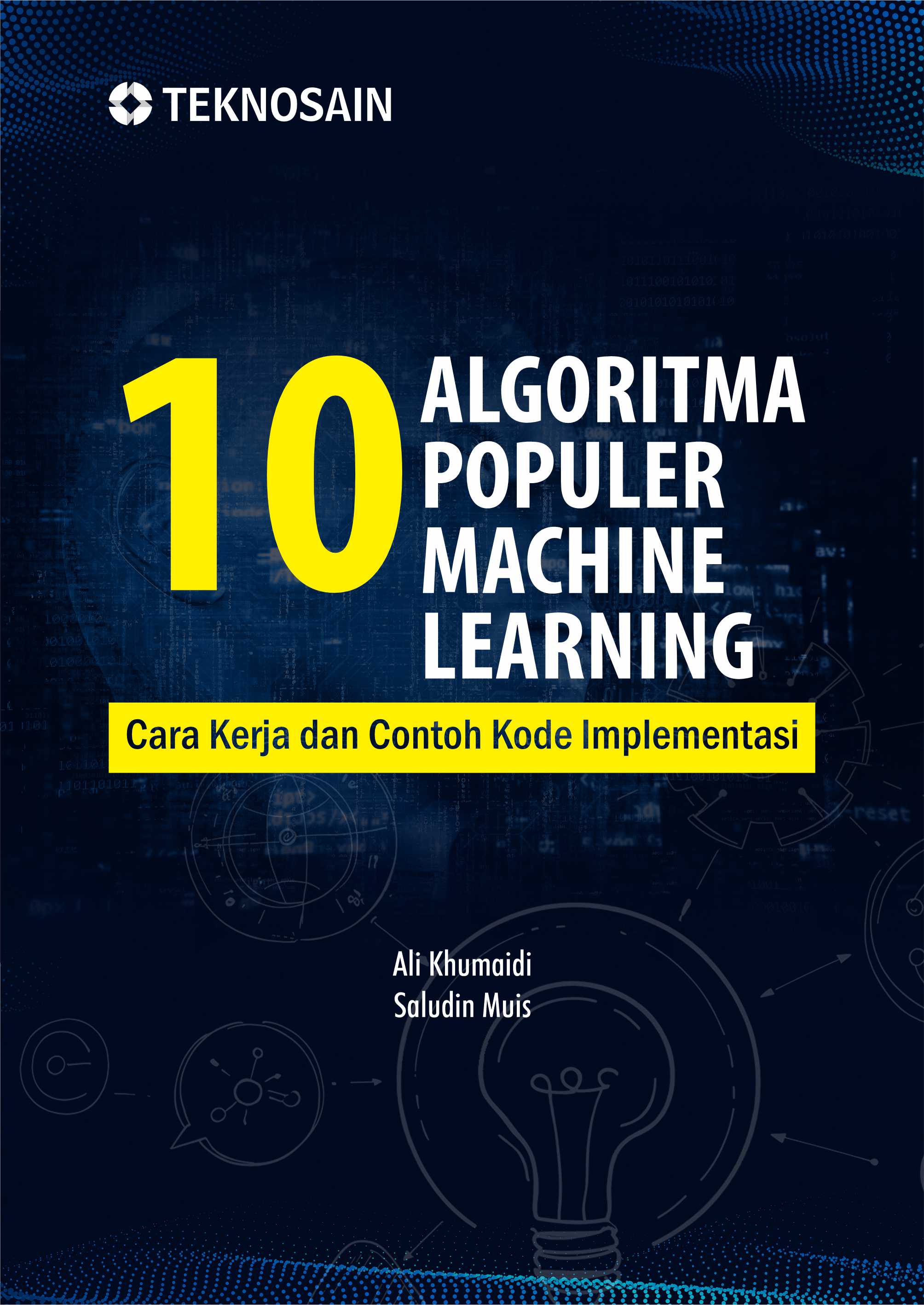 Sampul buku 10 Algoritma Populer...