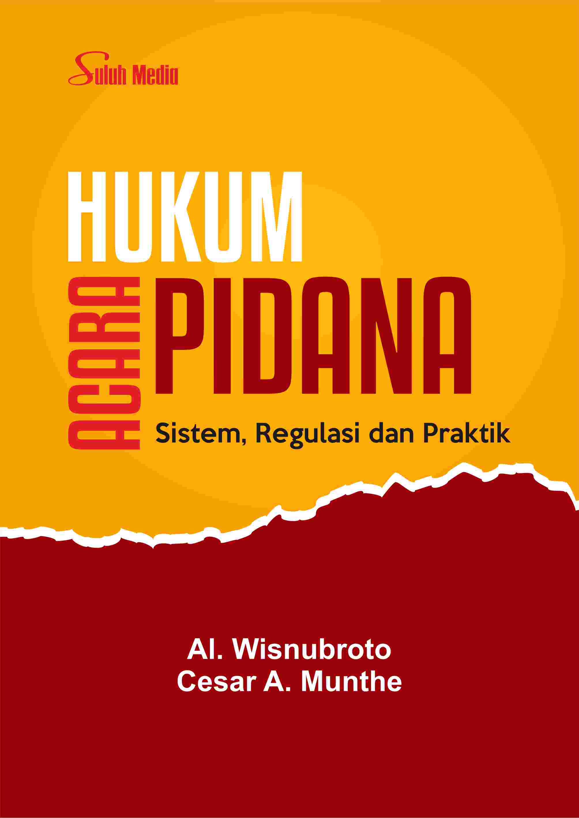 Sampul buku Hukum Acara Pidana; ...